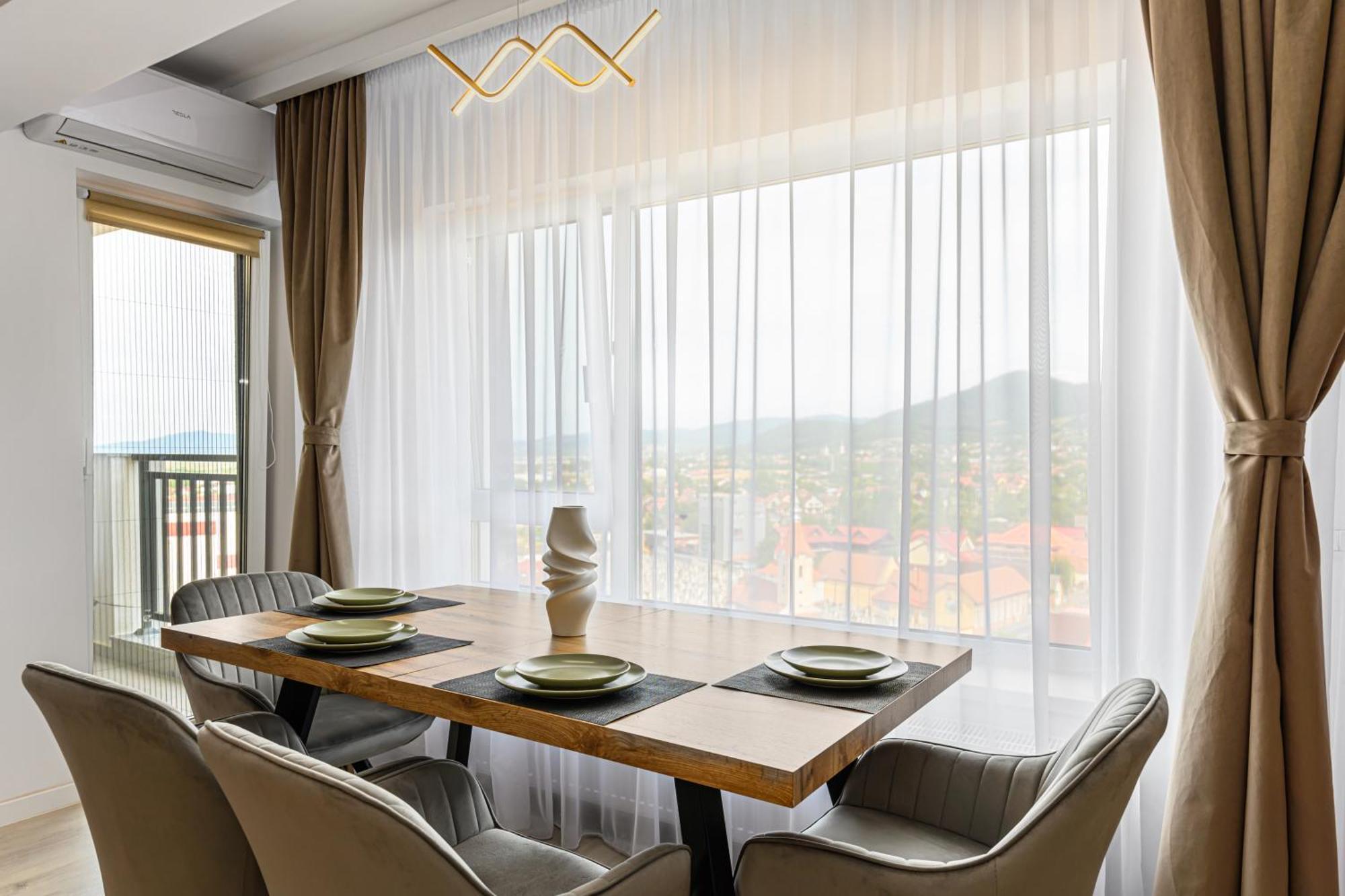 Mountain View Retreat Apartment - Braşov Exteriör bild