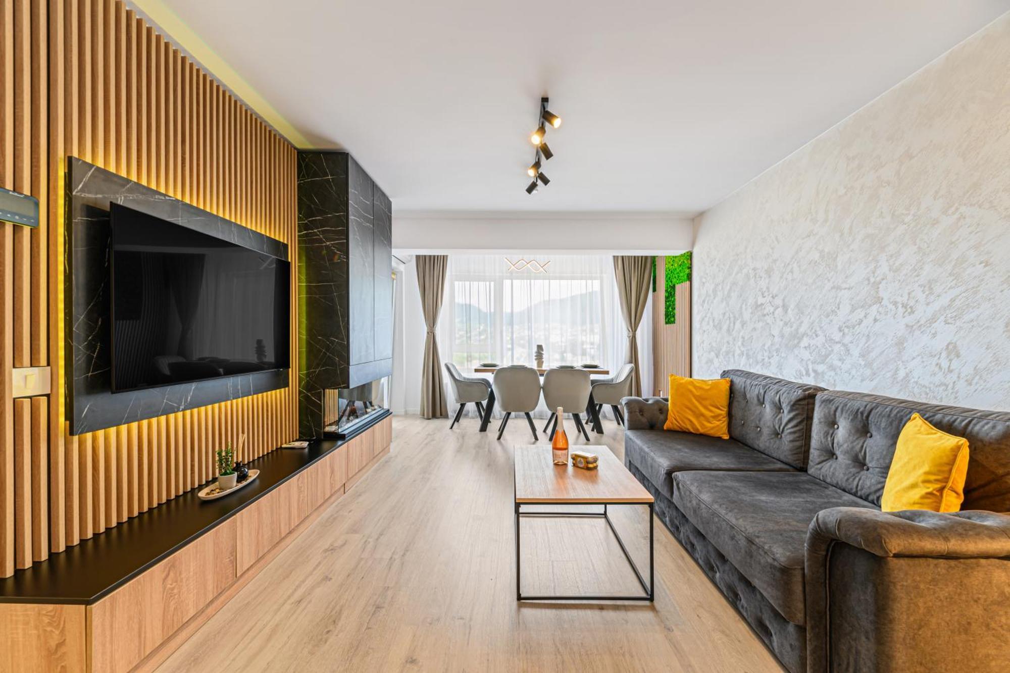 Mountain View Retreat Apartment - Braşov Exteriör bild